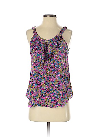 Rebecca Taylor Sleeveless Silk Top (view 1)