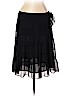 Apt. 9 100% Polyester Black Casual Skirt Size L (petite) - photo 1