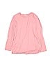 Zara 100% Cotton Pink Long Sleeve Top Size 11 - 12 - photo 1
