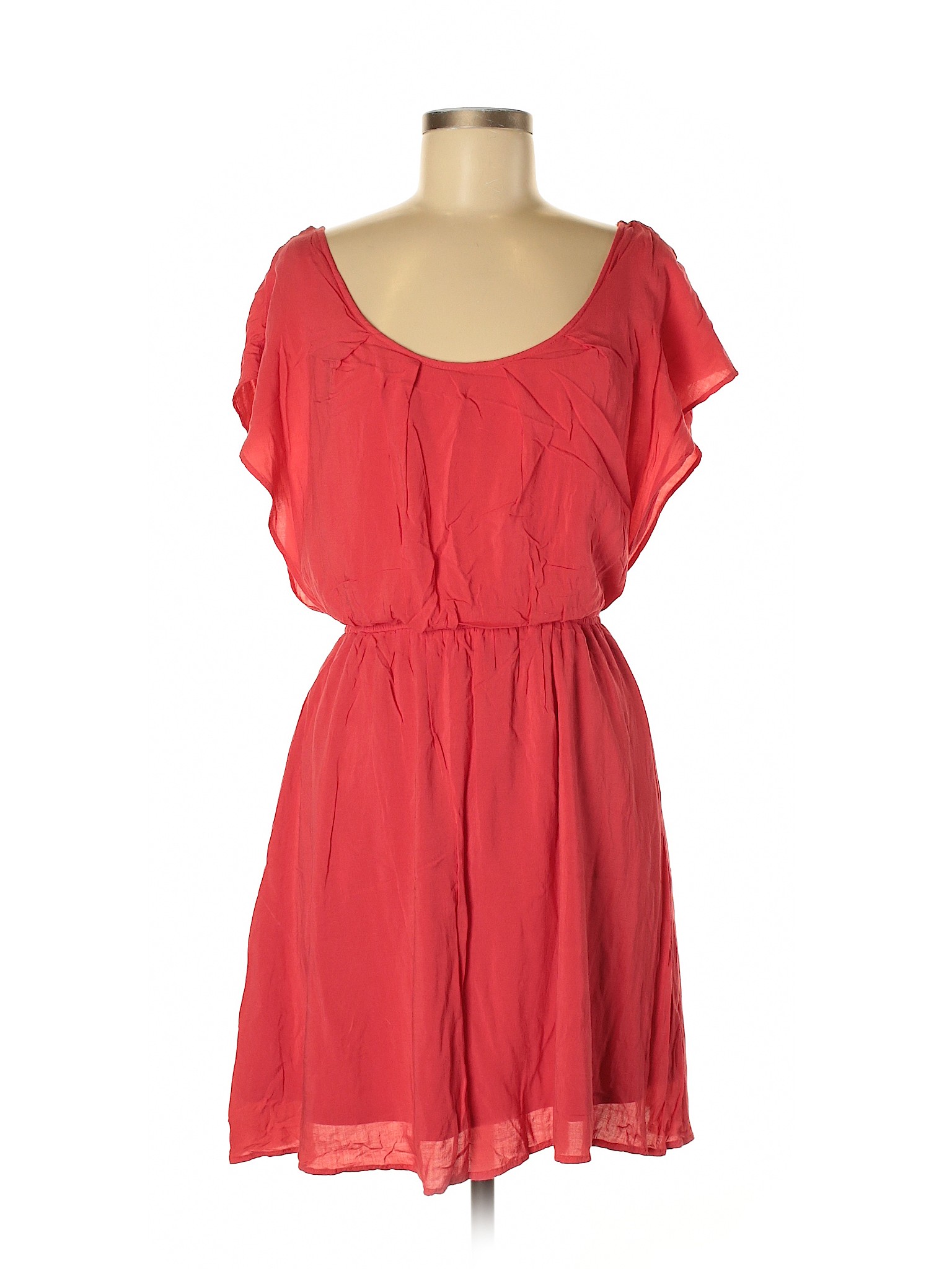 Unbranded Women Red Casual Dress M | eBay
