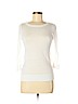 Ann Taylor White 3/4 Sleeve Top Size M (petite) - photo 1
