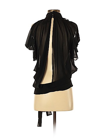 Robert Rodriguez Short Sleeve Silk Top (view 2)
