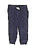 Carter's 100% Cotton Print Gray Casual Pants Size 3T - photo 1