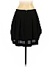 Banana Republic 100% Polyester Black Casual Skirt Size 4 (petite) - photo 2