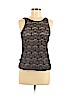 Ann Taylor 100% Nylon Black Sleeveless Top Size M (petite) - photo 1