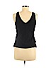 Ann Taylor 100% Nylon Black Sleeveless Top Size M (petite) - photo 2