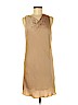 Helmut Lang 100% Polyester Tan Casual Dress Size 6 - photo 1