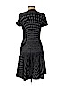 Diane von Furstenberg Black Casual Dress Size 12 - photo 2