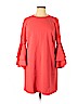 Chelsea28 100% Polyester Pink Casual Dress Size 16 - photo 1