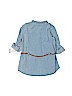Carter's 100% Cotton Blue Long Sleeve Button-Down Shirt Size 3T - photo 2