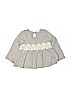 Baby Gap 100% Cotton Gray Long Sleeve Top Size 4T - photo 1