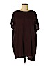 Zara Burgundy Short Sleeve Top Size M - photo 1
