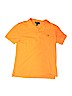 Polo by Ralph Lauren 100% Cotton Orange Short Sleeve Polo Size 14 - 16 - photo 1