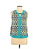 Apt. 9 Blue Sleeveless Top Size S (petite) - photo 1