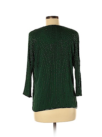 3.1 Phillip Lim 3/4 Sleeve Silk Top (view 2)