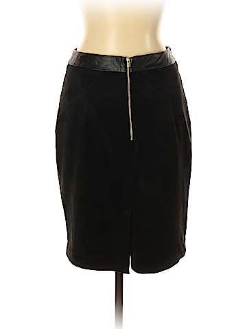 H&M Faux Leather Skirt (view 2)