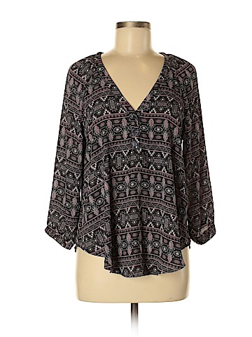 Lush 3/4 Sleeve Blouse (view 1)
