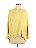 J.jill Yellow Silk Pullover Sweater Size L (petite) - photo 1