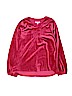 Garnet Hill Pink Fleece Jacket Size 14 - photo 1