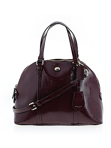 Coach Leather Satchel (view 1)