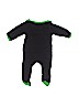 Nickelodeon 100% Cotton Black Long Sleeve Onesie Size 0-3 mo - photo 2