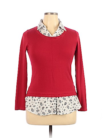 Faded Glory Long Sleeve Top (view 1)