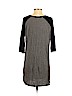 Nicole Miller Gray Casual Dress Size M - photo 2