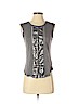 American Eagle Outfitters 100% Viscose Gray Sleeveless Top Size S (petite) - photo 1