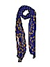 Nine West 100% Viscose Print Blue Scarf One size - photo 1