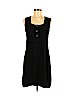 Banana Republic 100% Cotton Black Casual Dress Size M (petite) - photo 1