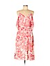 Ann Taylor LOFT 100% Polyester Pink Casual Dress Size M (petite) - photo 1