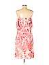 Ann Taylor LOFT 100% Polyester Pink Casual Dress Size M (petite) - photo 2