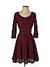 American Rag Cie Burgundy Casual Dress Size M - photo 1