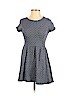 Topshop 100% Cotton Blue Casual Dress Size 6 (petite) - photo 1