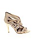 Qupid Gold Heels Size 8 1/2 - photo 1