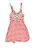 Speechless 100% Rayon Print Orange Romper Size S (kids) - photo 2