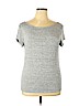Gap Gray Short Sleeve Top Size XL (tall) - photo 1