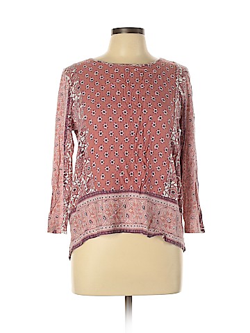 Lucky Brand 3/4 Sleeve Blouse (view 1)