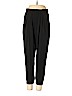 HELMUT Helmut Lang 100% Polyester Black Casual Pants Size P (petite) - photo 2