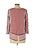 Lucky Brand Pink 3/4 Sleeve Blouse Size L - photo 2