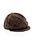 Fratelli Talli Solid Brown Winter Hat One size - photo 1