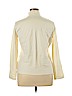 St. John's Bay 100% Cotton Ivory Long Sleeve Turtleneck Size XL (petite) - photo 2