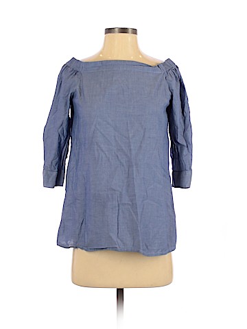 Theory 3/4 Sleeve Blouse (view 1)