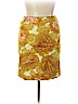 Talbots 100% Cotton Yellow Casual Skirt Size 14 (petite) - photo 1