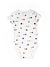 Carter's 100% Cotton White Short Sleeve Onesie 3-6 MO / 6 MO - photo 1
