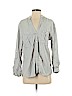 Zara Gray Long Sleeve Button-Down Shirt Size S - photo 1