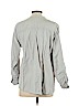 Zara Gray Long Sleeve Button-Down Shirt Size S - photo 2