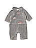 Janie and Jack Gray Long Sleeve Outfit Size 0-3 mo - photo 1