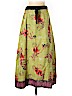 Soft Surroundings Green Silk Skirt Size L (petite) - photo 1