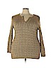 Lauren by Ralph Lauren Tan Pullover Sweater Size 2X - photo 1